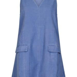 Neo Noir - kjole - Christel Corduroy Dress - Light Blue