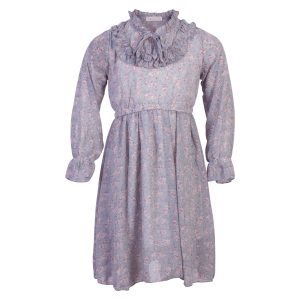 Pige kjole - Lyseblå - Størrelse 104