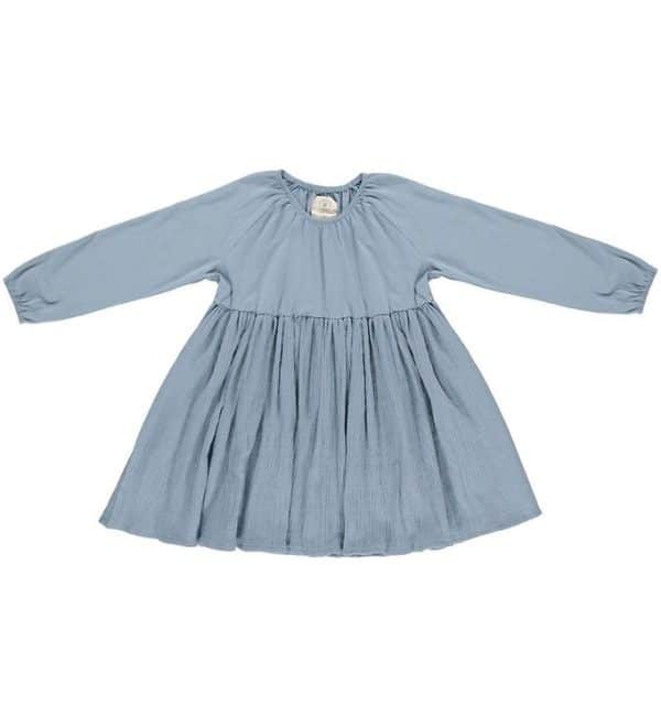 Gro Kjole - Alvilda - Light Blue - 8-9 år (128-134) - Gro Kjole