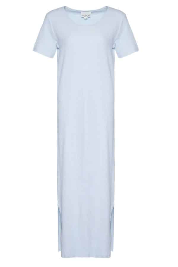 Noella - Kjole - Luelle Dress Short SL - Light Blue (OBS! Fjernlagervarer: +2-3 hverdages ekstra leveringstid)