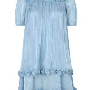 A-View - Kjole - Daisi Dress - Light Blue