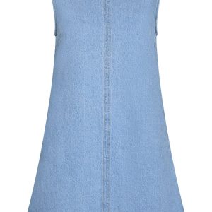 Neo Noir - Kjole - Livo Denim Dress - Light Blue (Levering midt maj)