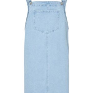 Pieces - Kjole - Monica Sl Denim Spencer Dress - Light Blue Denim