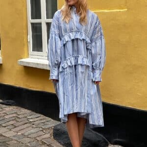 Stories From The Atelier by Copenhagen Shoes - Kjole - Star Dress - SS25 - Light Blue