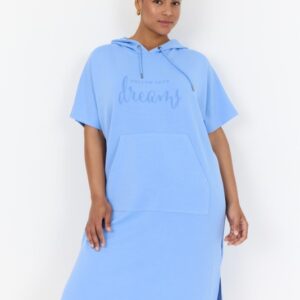 Curvy Wasabina 52 Kjole Lyseblå