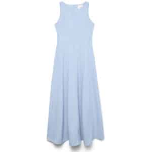 VERO MODA dame kjole VMNORMA - Light Blue MELANGE